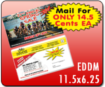 EDDM 11.5 x 6.25  - Direct Mail | Cheapest EDDM Printing